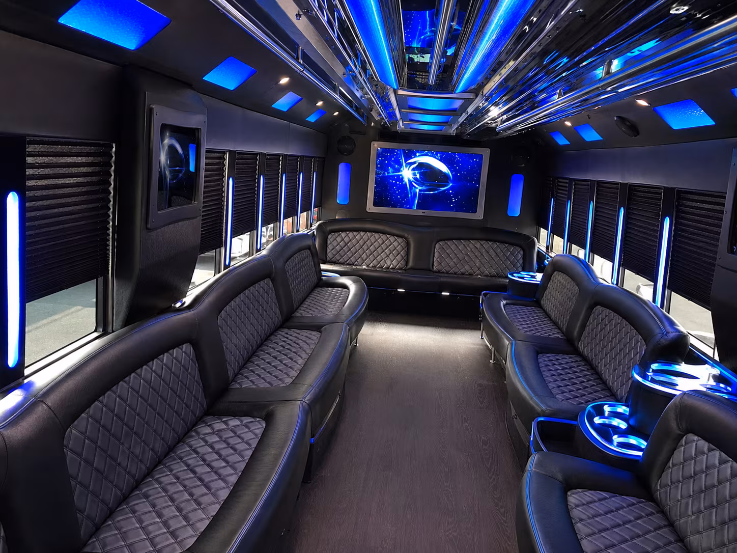 corporate party bus rental