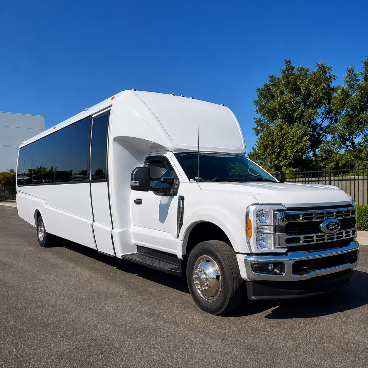 how the type of bus changes the price in fountain valley california