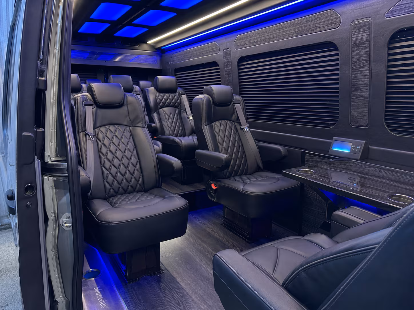 sprinter van transportation for groups and events across fountain valley
