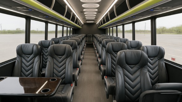 fountain valley 15 passenger minibus interior