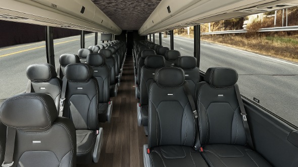 fountain valley 18 passenger minibus inside