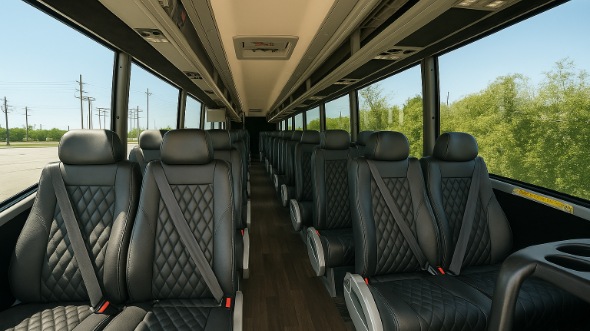 fountain valley 20 passenger minibus inside