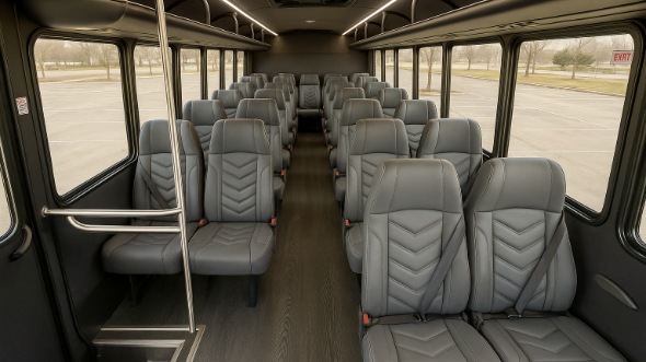 fountain valley 35 passenger minibus inside