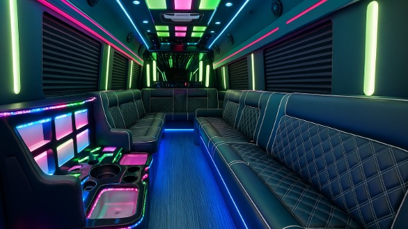 fountain valley party bus rental inside